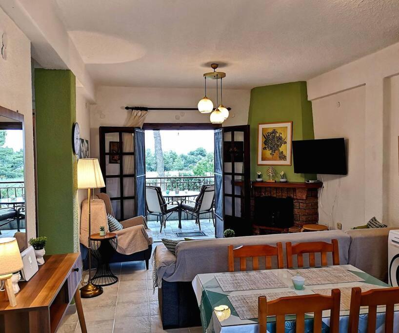 Golden Summer Apartment Néa Fókaia المظهر الخارجي الصورة