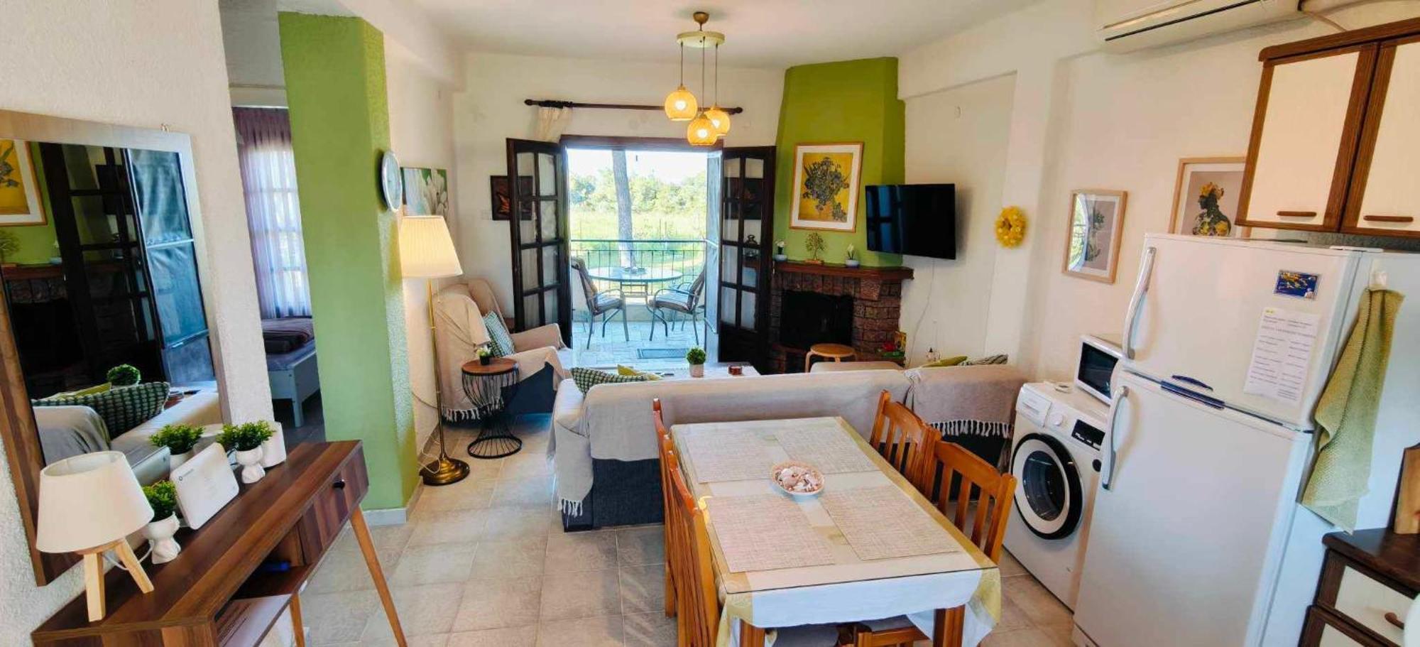 Golden Summer Apartment Néa Fókaia المظهر الخارجي الصورة
